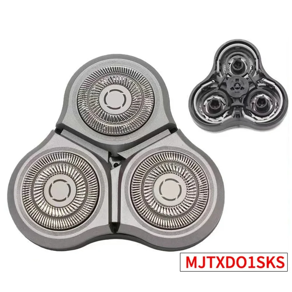 1 pz per Xiaomi Mijia S500C S500 S300 testina rasoio elettrico + spazzola sostituire testina rasoio accessori testa taglierina