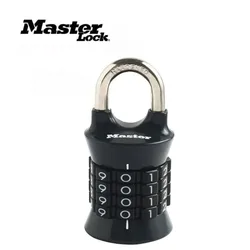 Master 1535D Lock Portable Combination Padlock with Password Required Keyless Lock Gym School Fitness Club Safety Locker Lock