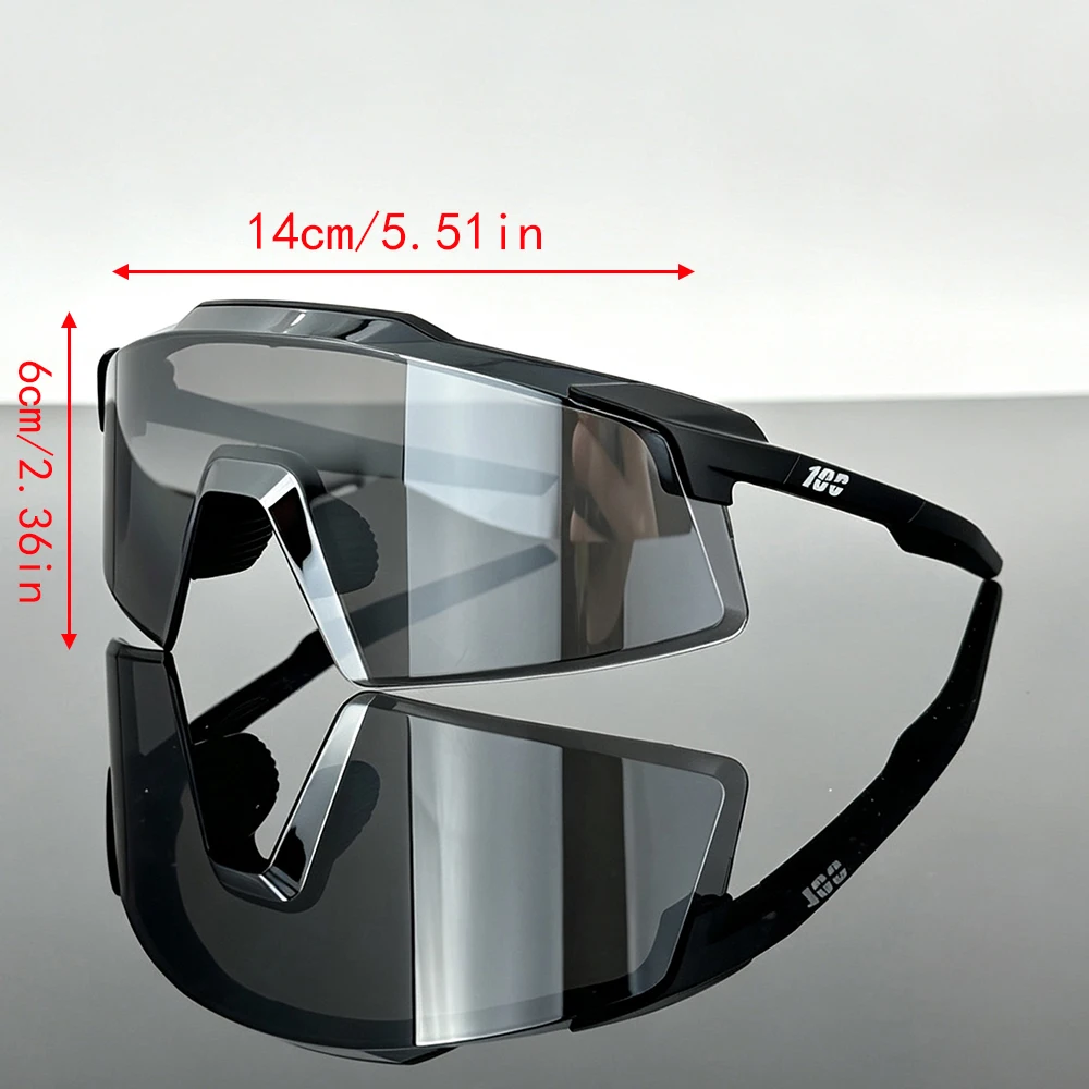 Neueste Fahrradbrille Outdoor-Sportsonnenbrille Herren UV400 TR-90 MTB Fahrradbrille Damen Rennrad- und Mountainbike-Brille – Detail 1