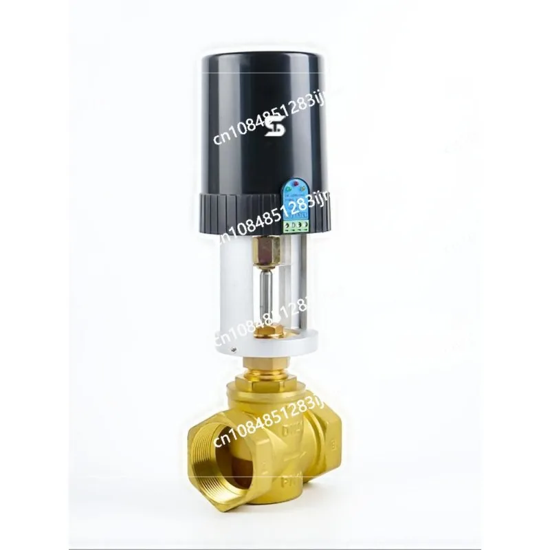 Intelligent Electric Control Valve with Manual Threaded Two-way Three-way Valve Mixed Water Temperature Combined Flow Separation