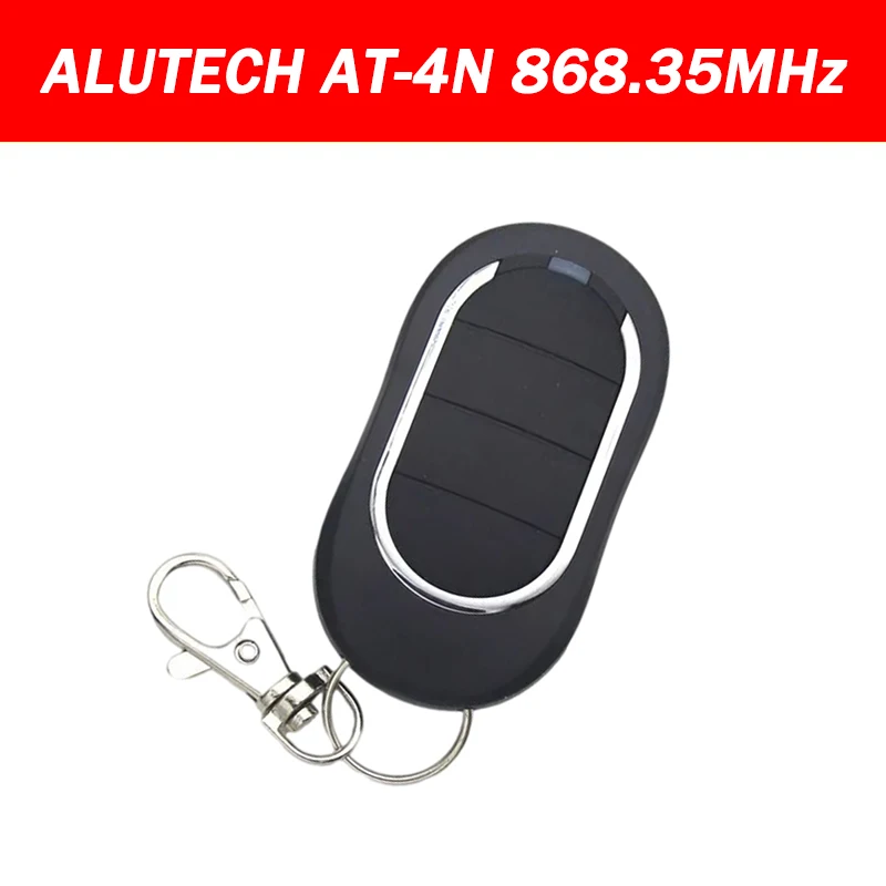 

ALUTECH AT 4N 868 Gate Remote Control Garage Keychain 868MHz Alutech AT-4N Garage Door Opener Hand Transmitter