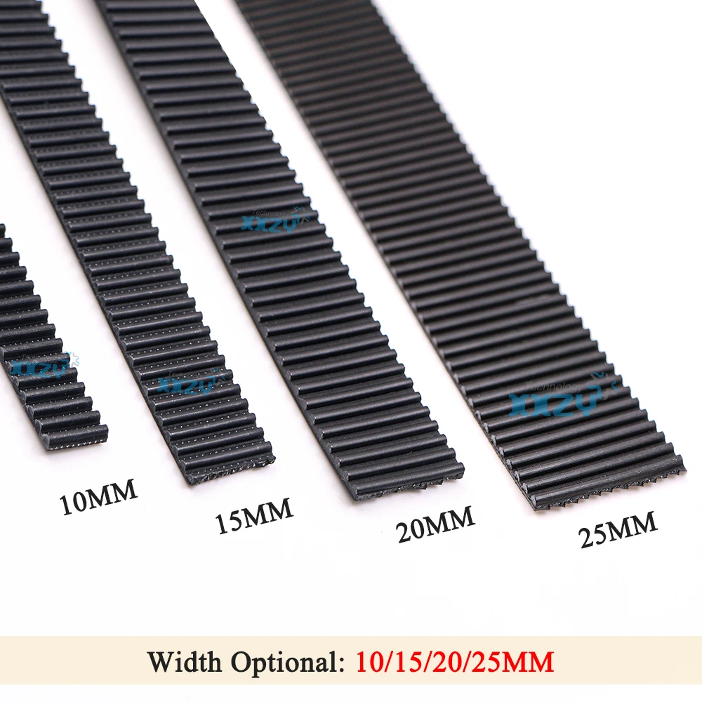 3M Rubber Synchronous Open Belt Width 10/15/20/25MM Timing Transmission Belt for Solvent Printer