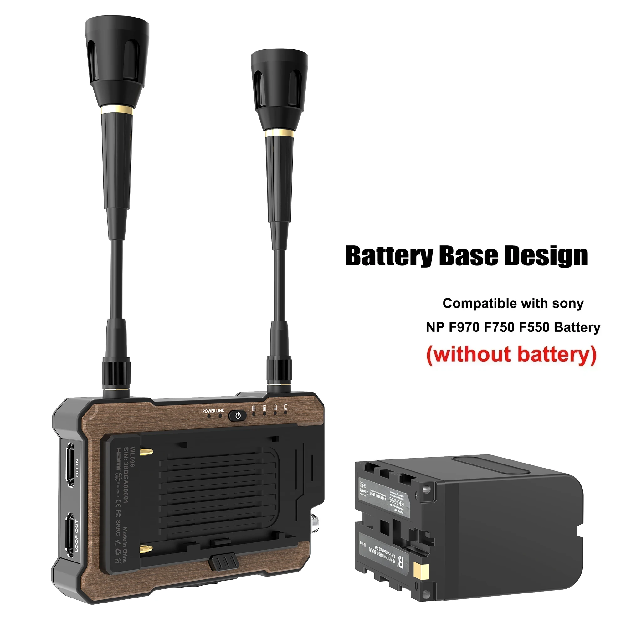 Vrriis 200m 4K Wireless HMDI Transmitter and Receiver + Audio Video Capture for Laptop PC TV Box Camera Live Streaming Recording