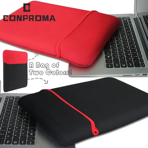 Bolsa para ordenador portátil, funda para tableta de 7/8/9/10/11/12/13,3/14/15 pulgadas, bolsa protectora de neopreno para Air Pro Notebook, funda para Ipad y Apple