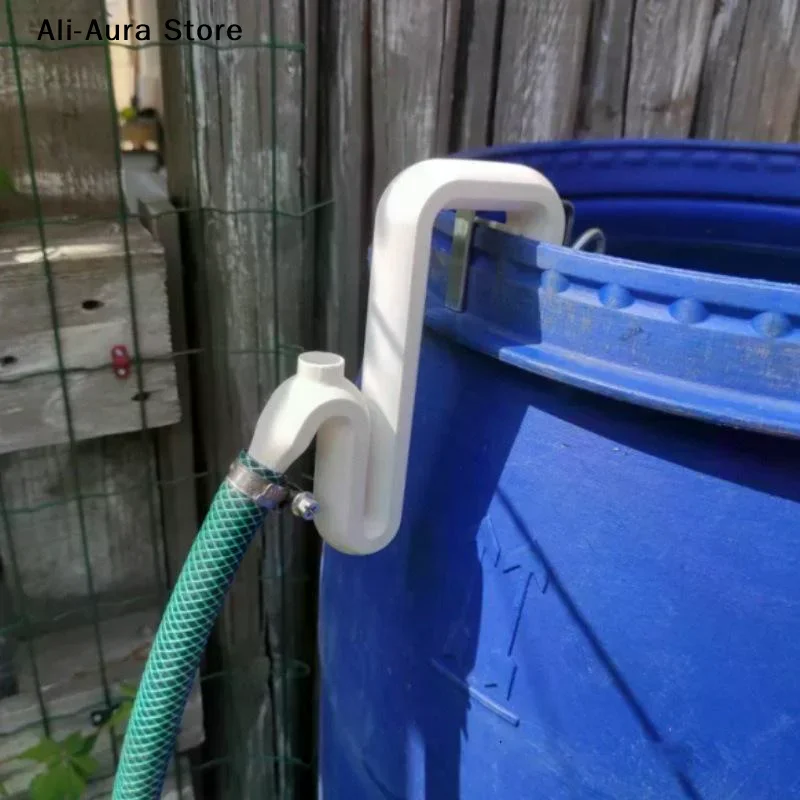 1Pcs Self Priming Siphon Hose No-Drill Overflow Pipe Auto Drain And Fill Rainwater Transfer Overflow Pipe Tools Garden Hose Hook