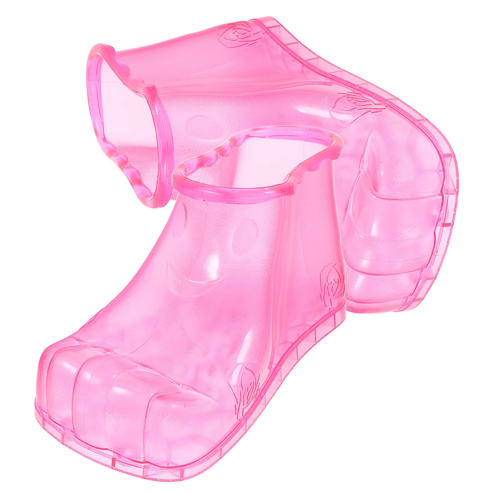 

1Pair Simple Foot Bath Shoes Convenient Design Soft Rim Safe Material Foot Washing Shoes for Relaxation Therapy At Home Use