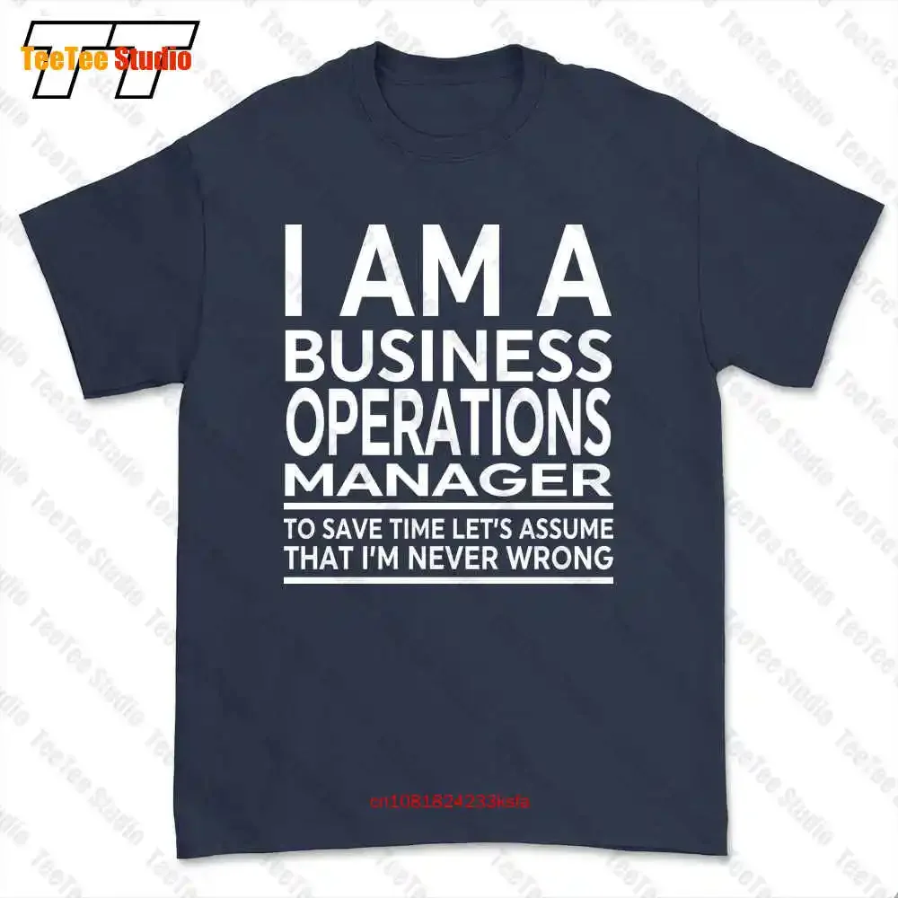 For Business Operations Manager Coworker T-shirt Tee 7052