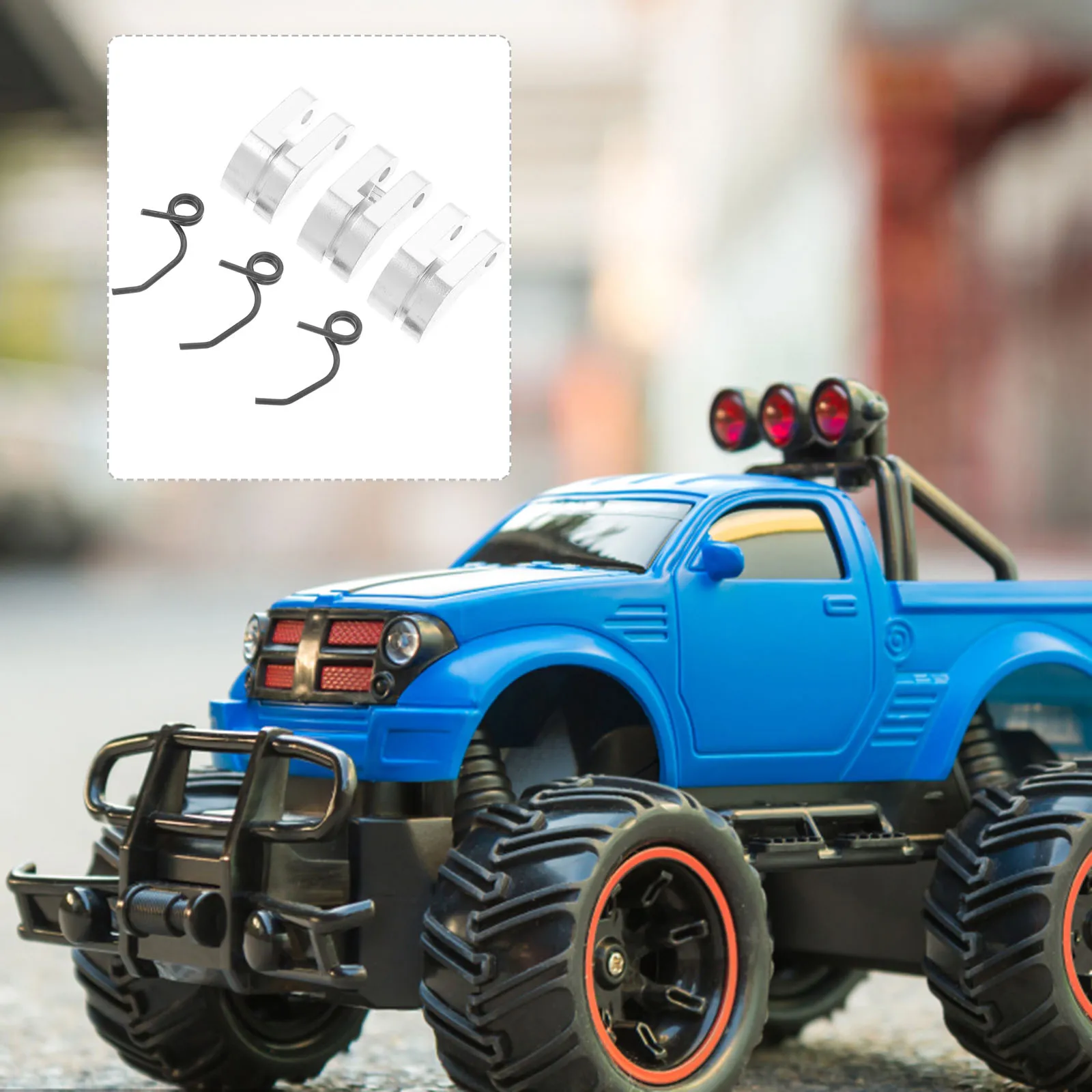 

6 Sets Clutch Friction Plate Metal Car Truck Upgrade Gear Bearing Shoes Spring Kit Engine Accessories Model Durability