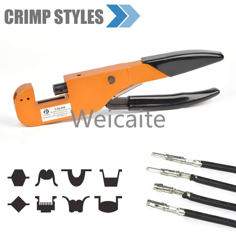 KIT YJQ-W5 alat Crimp bingkai terbuka M22520/5-01, dengan Y197-P