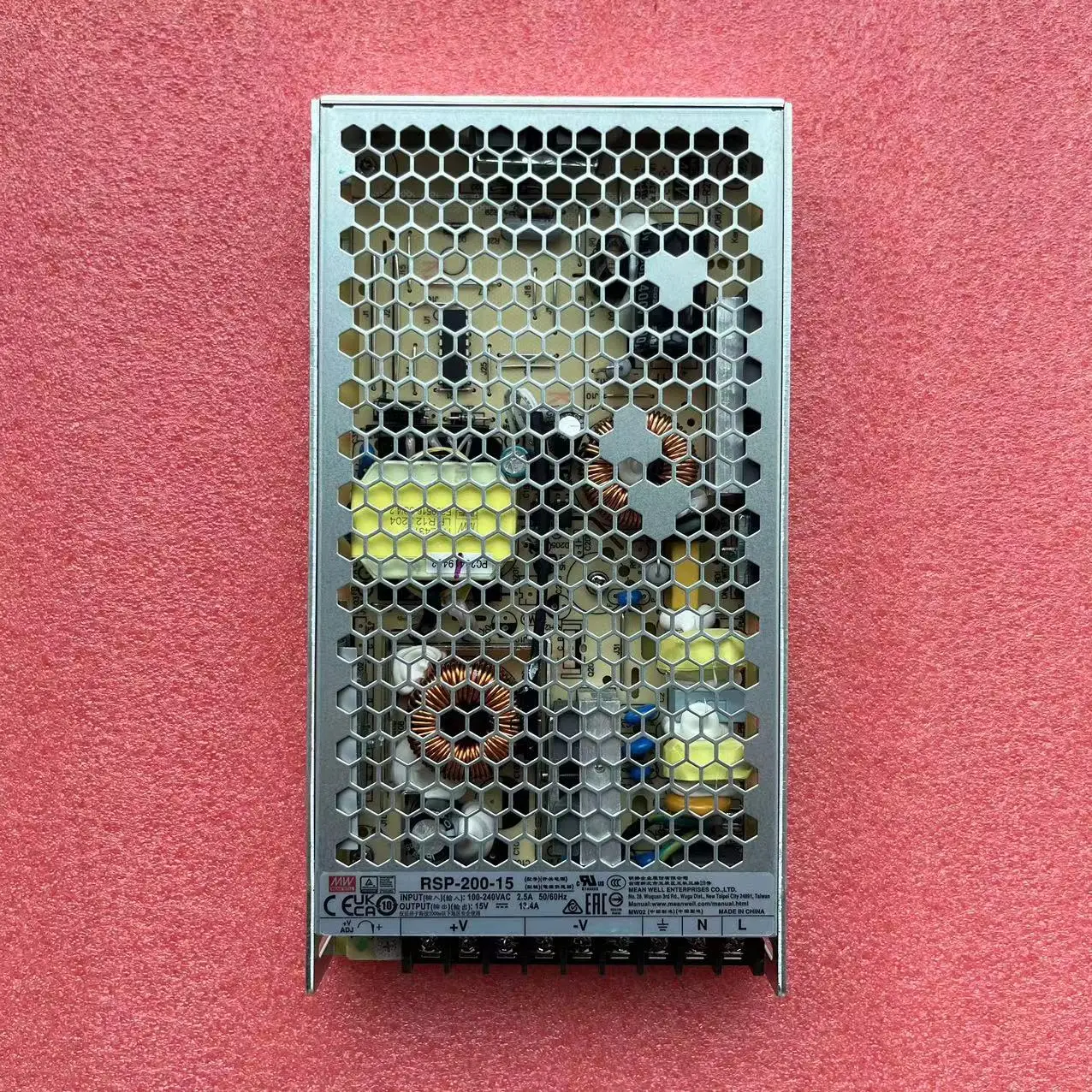 RSP-200 يعني جيدا RSP-200-24 يعني جيدا RSP-200 24V LED مصدر الطاقة 201.6W 8.4A