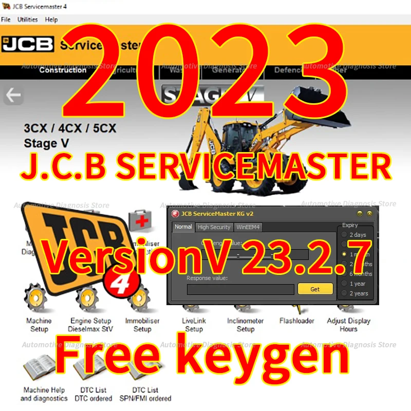 J.C.B Service.Master 4 (23.2.7) Diagnostic Software+ J.C.B Service.MasterWinEEM4 KG V2 Keygen  Install Video+ Free Help Instal