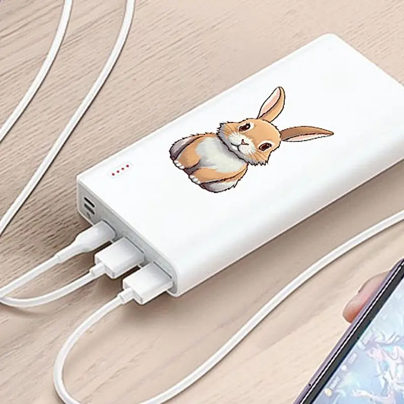 Cute Animal Stickers For Journaling Bunny Easter Cute Stickers 50x Funny Aesthetic Animal Decals Waterproof For Water Bottles