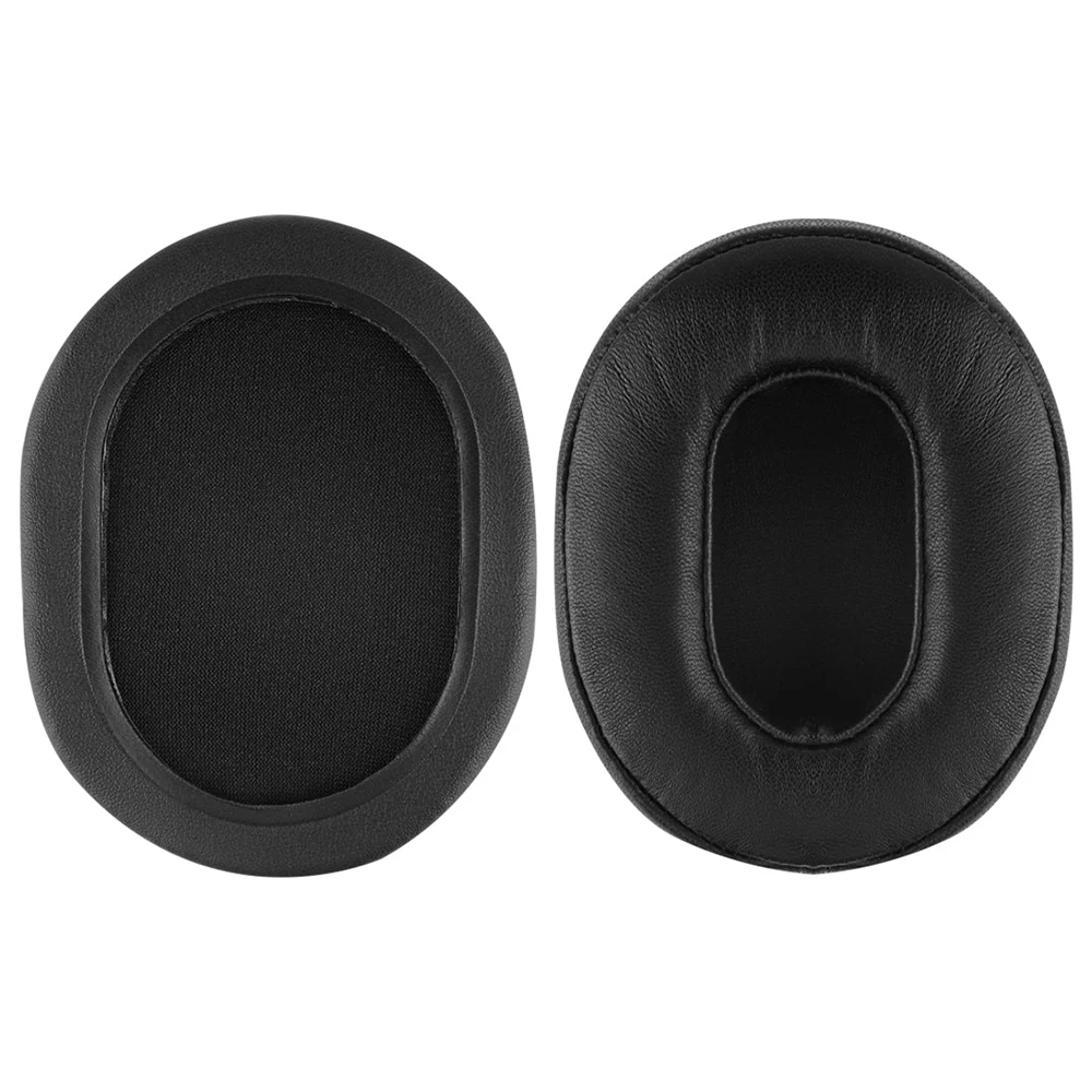 Almohadillas de repuesto de piel de oveja para auriculares Plantronics, almohadillas para los oídos, almohadillas para los oídos, piezas de reparación para auriculares Plantronics Rig 800HS, 1 par