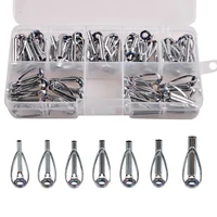 Kit de reparación de puntas de caña de pescar, 70 Uds., puntas superiores de caña, reemplazo de puntas guía de anillo de cerámica de acero inoxidable, suministros de pesca DIY