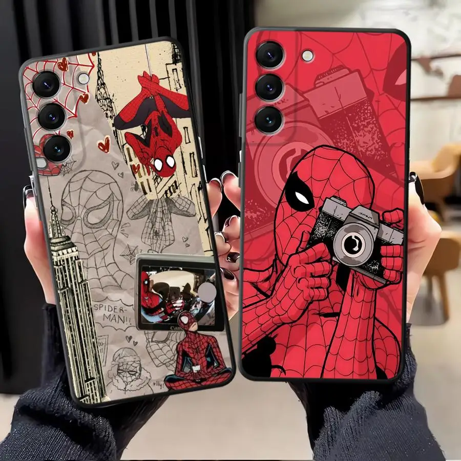 حافظة رائعة لهاتف سامسونج جالاكسي A25 A71 A23 A53 A24 A55 A36 A35 A22 A52 A26 A72 A32 A51 A73 A41 هاتف ناعم أسود