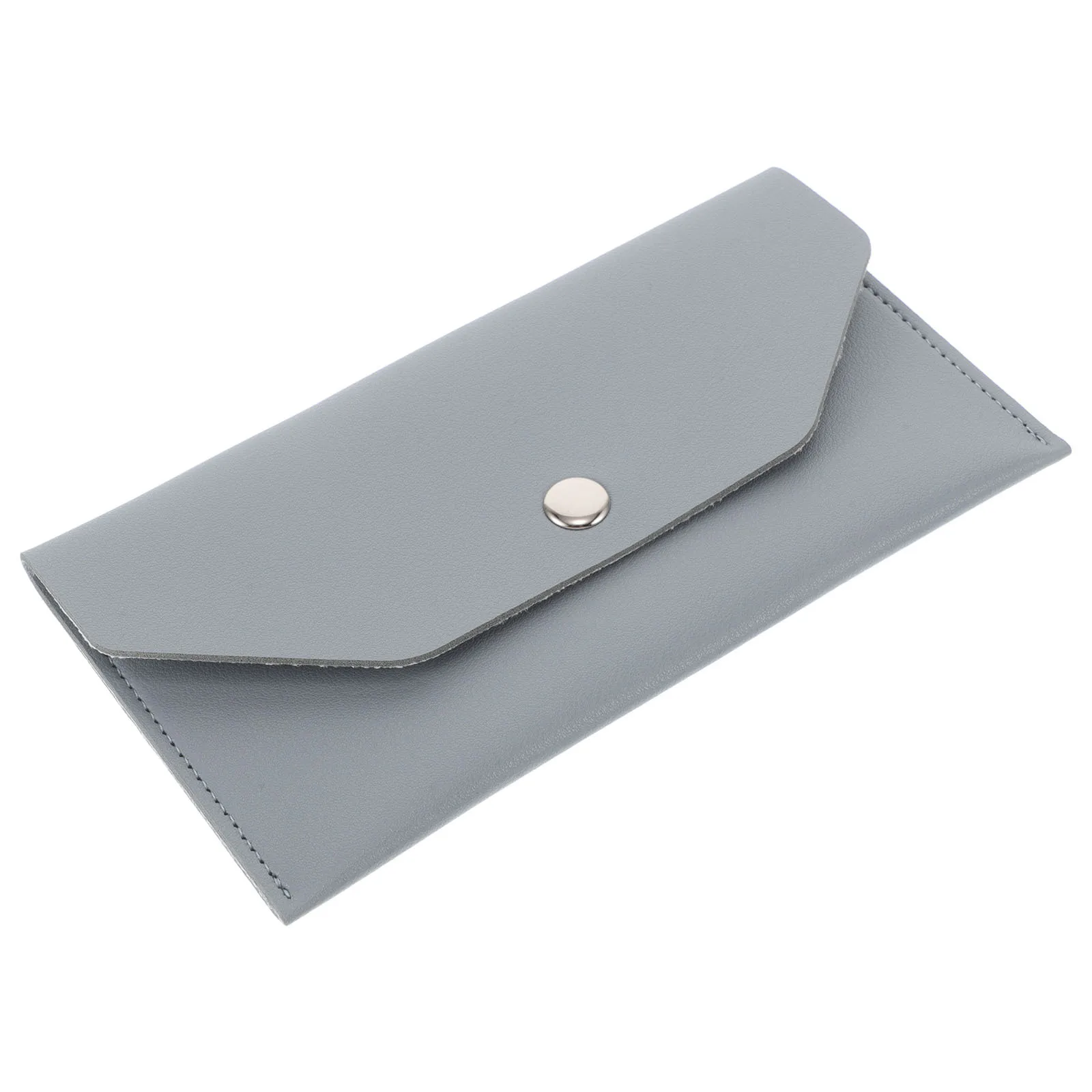 

Compact PU Wallet for Organizer Envelope Design with Multiple Cards Holder Minimalist Small Pouch for Travel