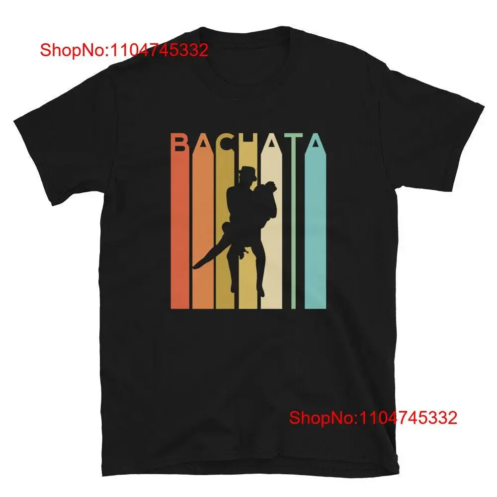 Camiseta Bachata Latina Latino Baile fiesta de baile Salsa Cumbia vintage lavado moda gráfico elegante suave homme transpirable