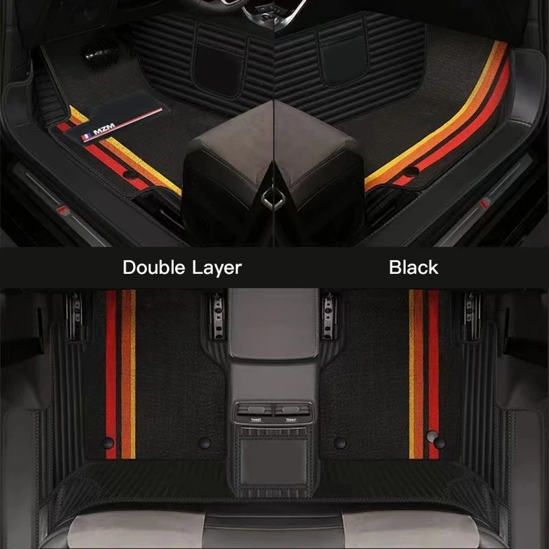 Custom Fit Car Floor Mats for Over 98% Cars Interior Accessories ECO Material Full Set 5 Seats (Note Your Car Model Year Make)