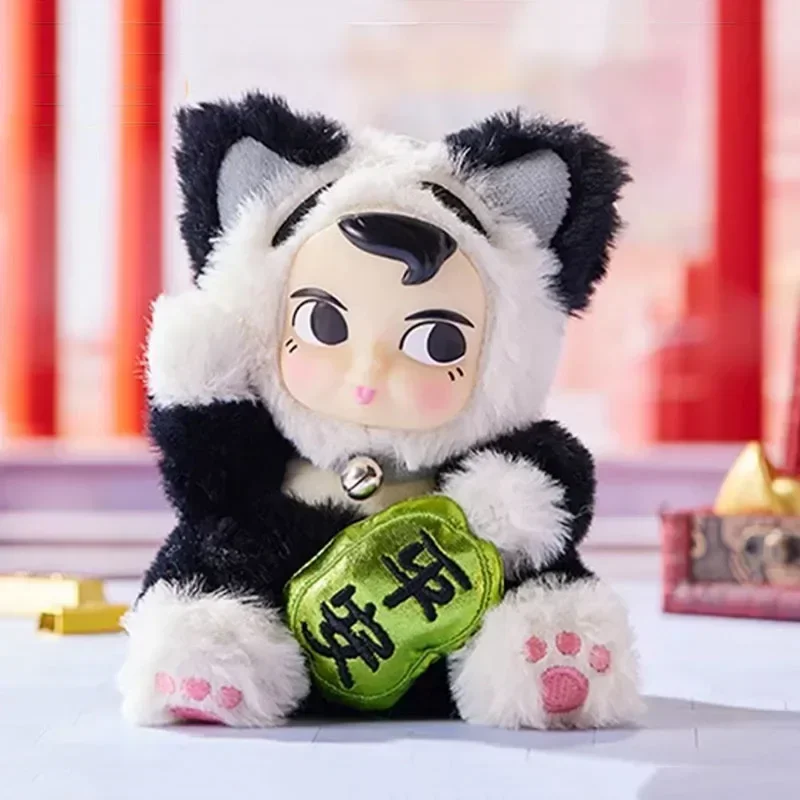 

MINISO SAMSAM Fortune Cat Vinyl Face PendantBlind Blind Box Mystery Box Caixa Sorpresa Girls Anime Figures Model Birthday Gift