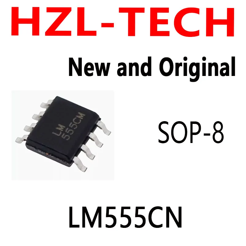 10PCS   DIP8 LM555 DIP-8 555CN DIP LM5555CM LM5555CMX SOP-8 LM555CN