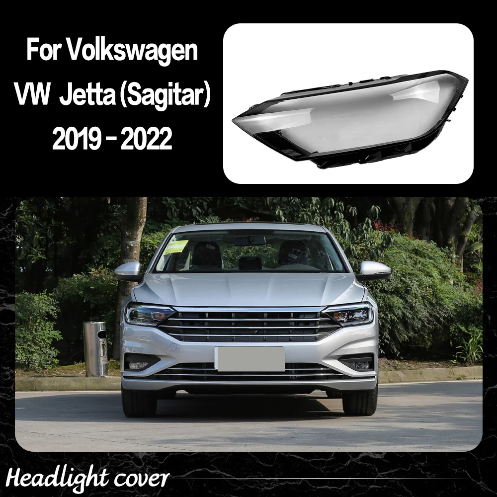 

Стекло передних фар автомобиля для Volkswagen VW Jetta Sagitar 2019 2020 2021 2022, чехол для фар, крышка объектива фар, автомобильные аксессуары