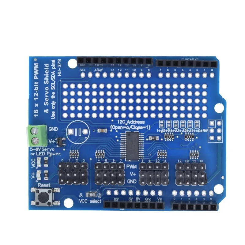 

Двигатель/шаговый механизм/сервопривод/робот-щит для I2C v2 Kit w/технические детали