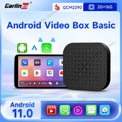 CarlinKit Android 11 CarPlay Ai Box QCM2290 Wireless Car Play Android Auto Video TV Steaming Box for OEM Car 5G Wifi Bluetooth