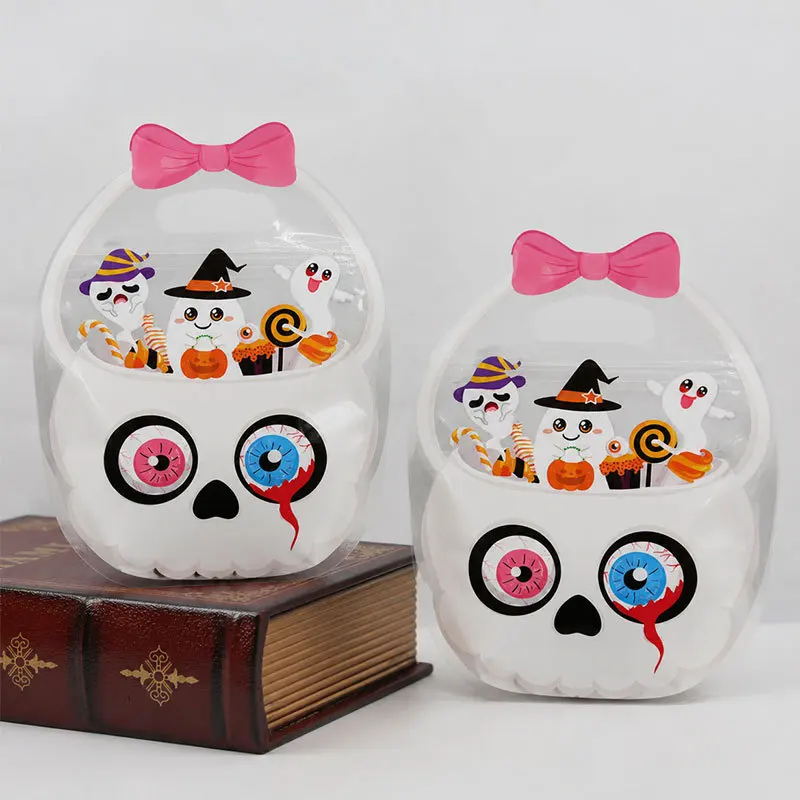 10–40 Stück Halloween-Leckerei-Beutel, transparente, selbstklebende Süßigkeitenbeutel, Plastik-Kekstüten für „Trick or Treat“, Halloween-Geschenkbeutel – Detail 8