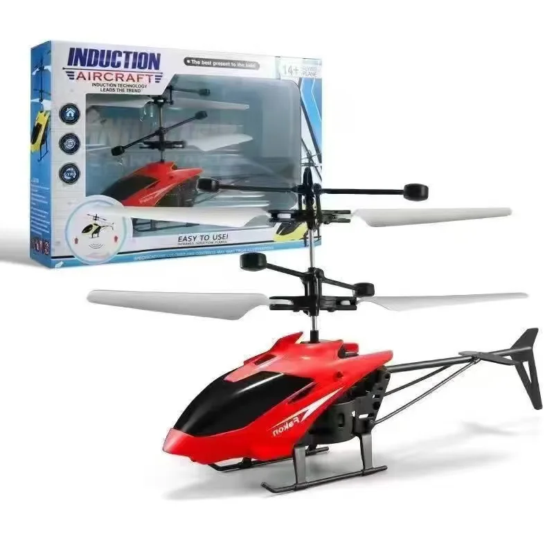 

Gesture Sensing Indoor Flying Helicopter Toys, Remote-Controlled Helicopter Children's Toys With LED Lights, Birthday Gifts