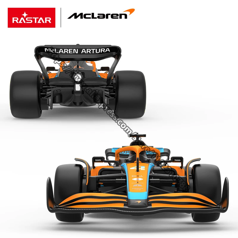 RASTAR 2022 Mclaren MCL36 #4 Racing Model 1:24 Alloy Diecast Model Car Collection Gifts Toys For Adults