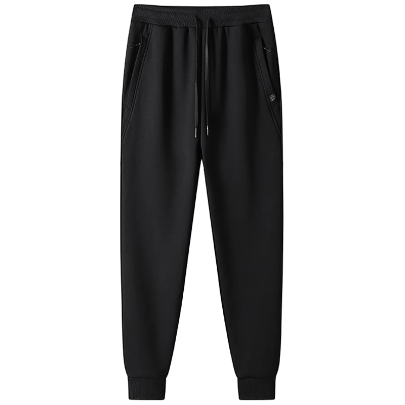 秋冬カップル向けテーパードスウェットパンツ、トレンドカジュアルロングパンツ、メンズパンツ、ユースフリーステーパードパンツ、メンズスウェットパンツ