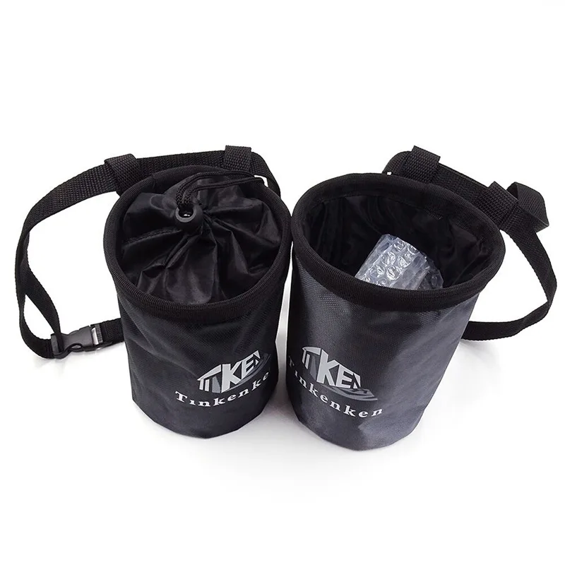 Climbing Bag Magnesium Powder Storage Waist Belt Nonslip Chalk Bag Bouldering Gymnastics Weightlifting Pouch Climbing Equipment