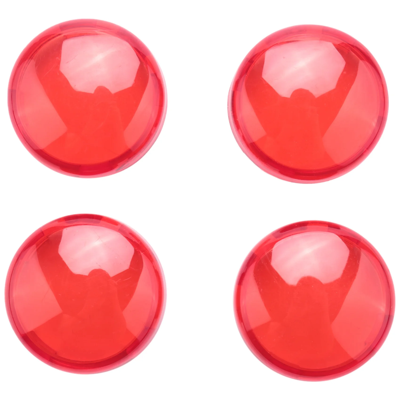 4Pcs For Turn Signal Light Indicator Lens Cover For Harley Sportster 1200 Touring Dyna Softail Fatboy Electra Road K Red