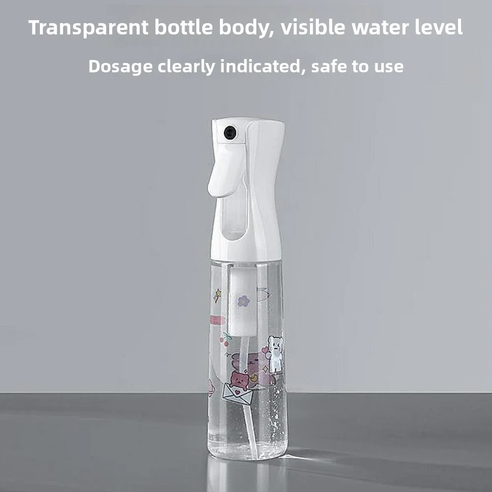 Butelka z rozpylaczem ciśnieniowym do precyzyjnego rozpylania - do stylizacji włosów, makijażu, nawilżania, dozowania płynów i podlewania roślin.