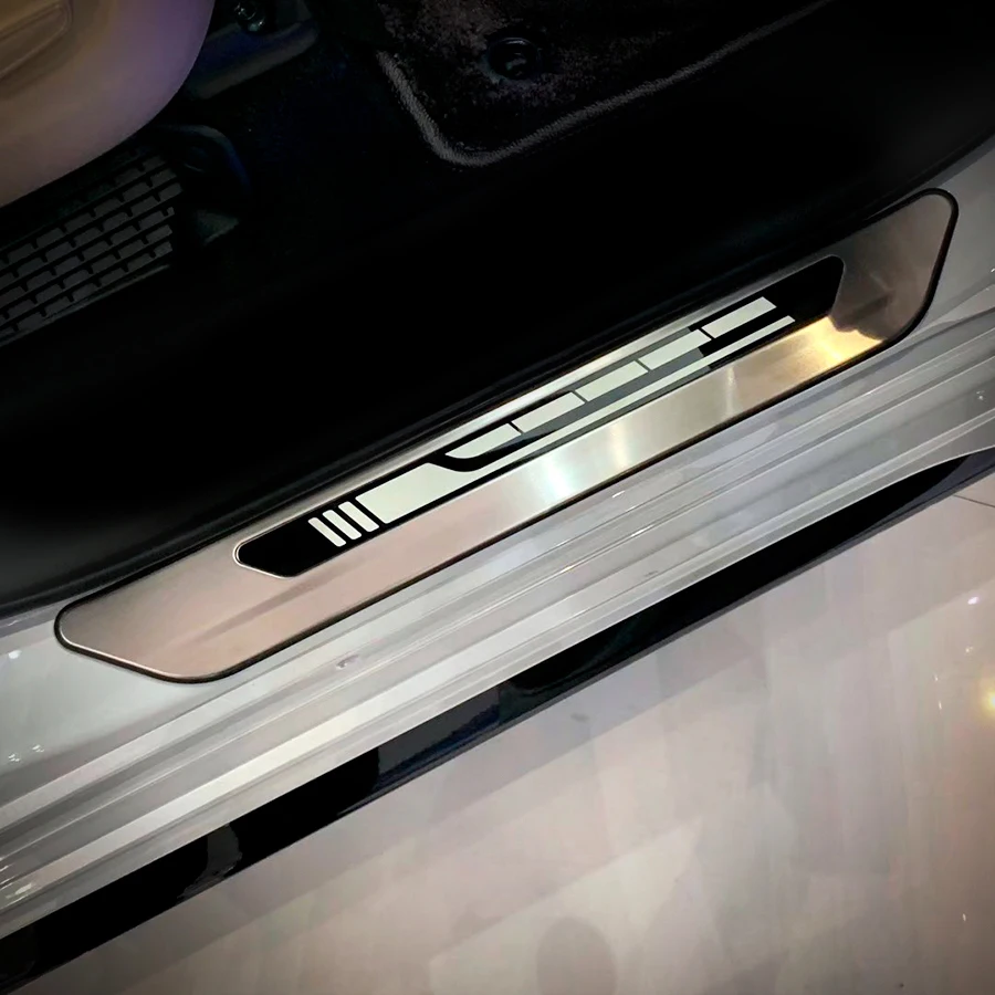 For Toyota Sienna 2026 2025 2024 2023 2022 2021 Car Styling Stainless Steel Door Sills Scuff Plate Guard Protector Accessories