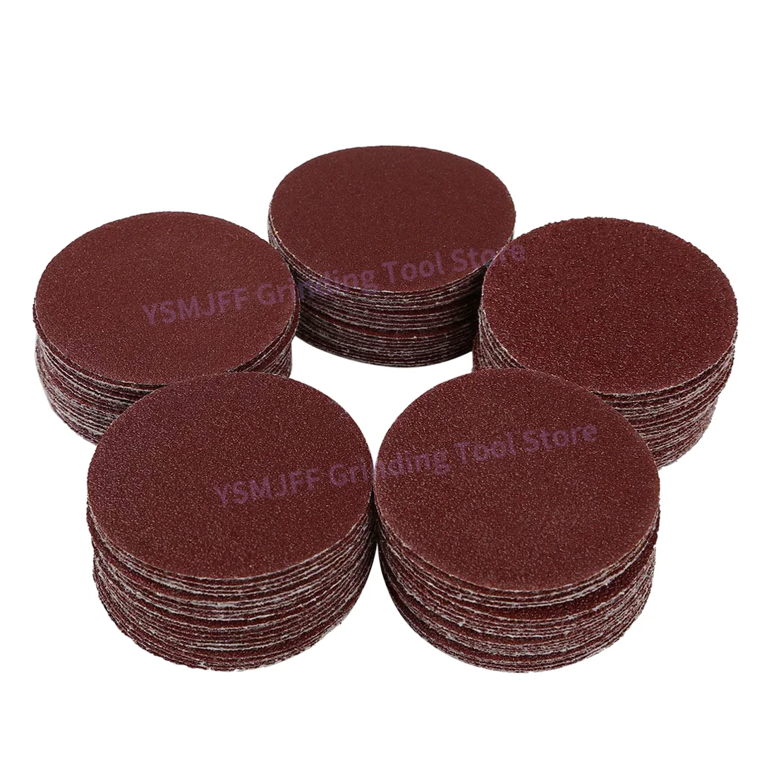 

100 шт. 2-дюймовые шлифовальные диски, абразивная шлифовальная бумага с крючком и петлей 60-2000 для произвольной орбитальной шлифовальной машины, абразивные листы, инструменты