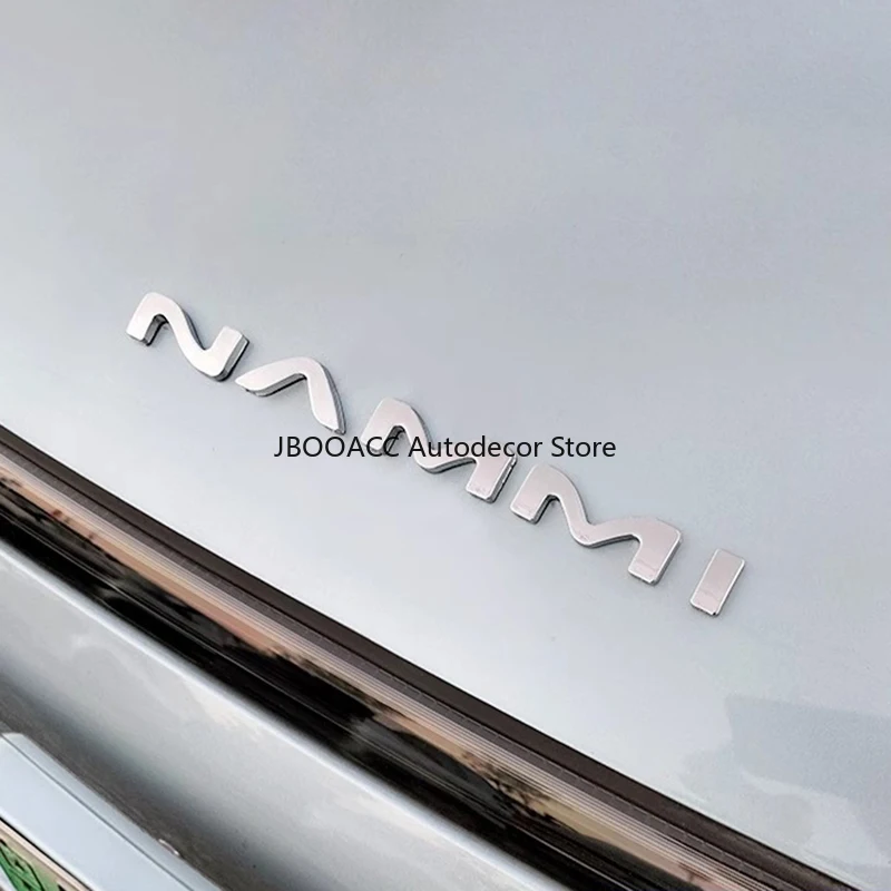 For Dongfeng Nammi Box 01 2025 Car Label Logo Sticker Front Hood Engine Cover Frame Stickers Exterior Decoration Car Accessories