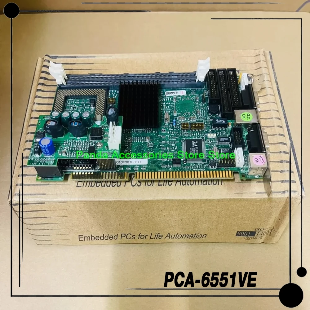 Advantech,PCA-6551VE,PCA-6551VE-00A, PCA-6551,,rev: a1用の産業用コンピュータマザーボード