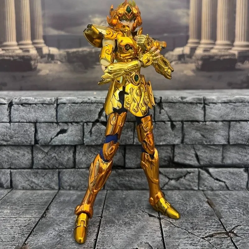 جديد 2025 Blokees Saint Seiya Champion Class Aries Mu أنيمي الشكل Masami Kurumada عمل الشكل زينة هدايا عيد الميلاد