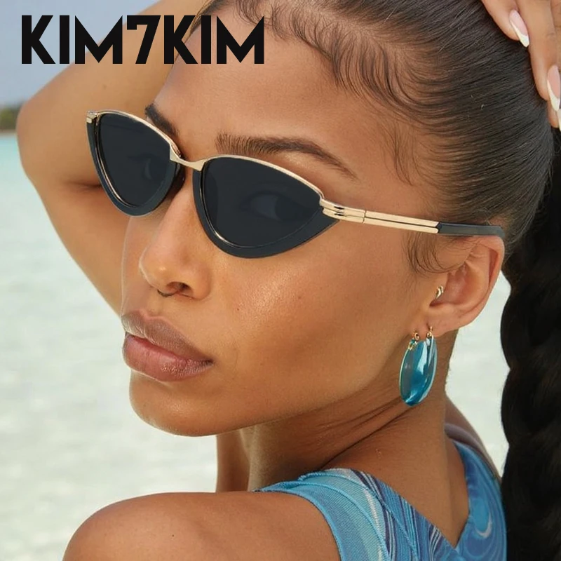 

Small Frame Sexy Cat Eye Sunglasses Women 2025 Luxury Brand Vintage Y2K Punk Sun Glasses For Lady Outdoor Classic Eyewear UV400