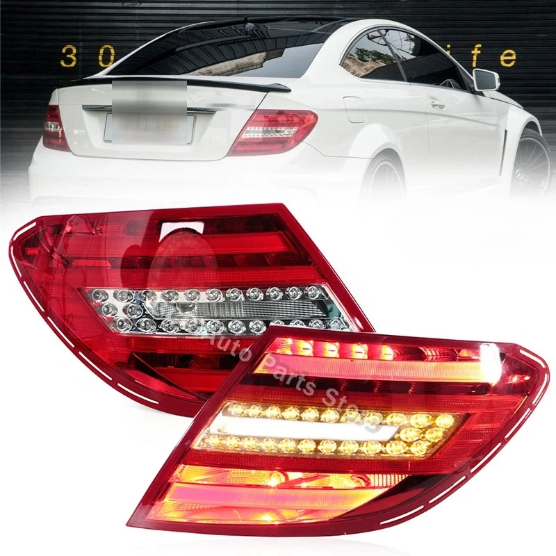 LED Car LH/RH Rear Tail Light Tail Lamp For Mercedes Benz W204 C180 C200 C220 C260 C280 C300 2011- 2014 2049060503 2049060203