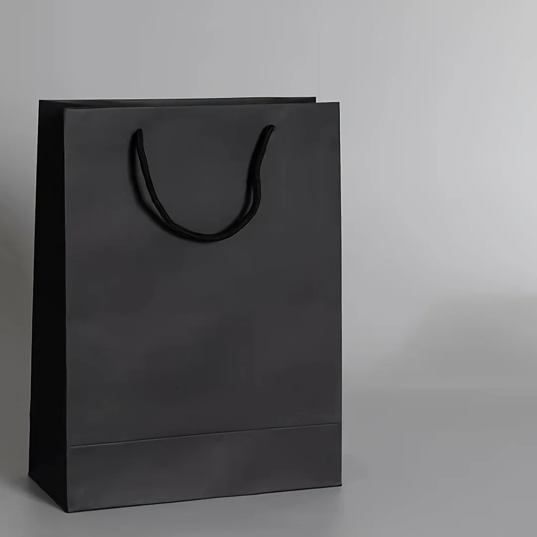 5 peças (marrom/branco/preto) sacos de presente de papel kraft com alças, sacos de transporte de compras duráveis para festa de casamento embalagem de presente de varejo