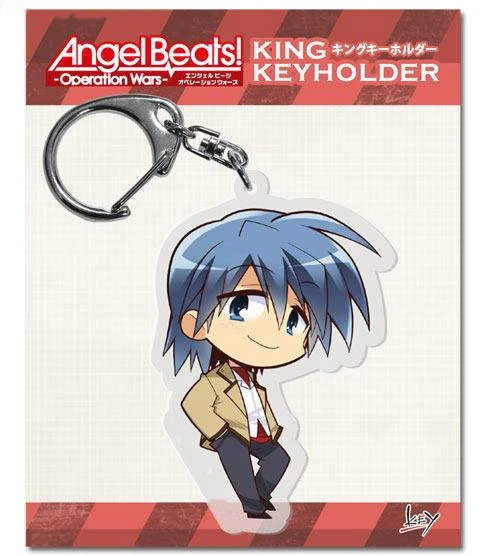 Anime Peripheral Store Angel Beats! Oyama Kanade Iwasawa Otonashi Yusa Acrylic Keychain Pendant Ornamen Fans Gifts About 6cm