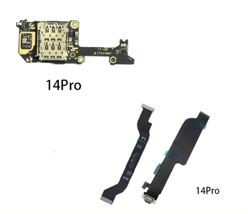 New USB Charger Charging Dock Connector Port Motherboard Main Flex Cable Lcd Flex For Xiaomi 14 /14 Pro