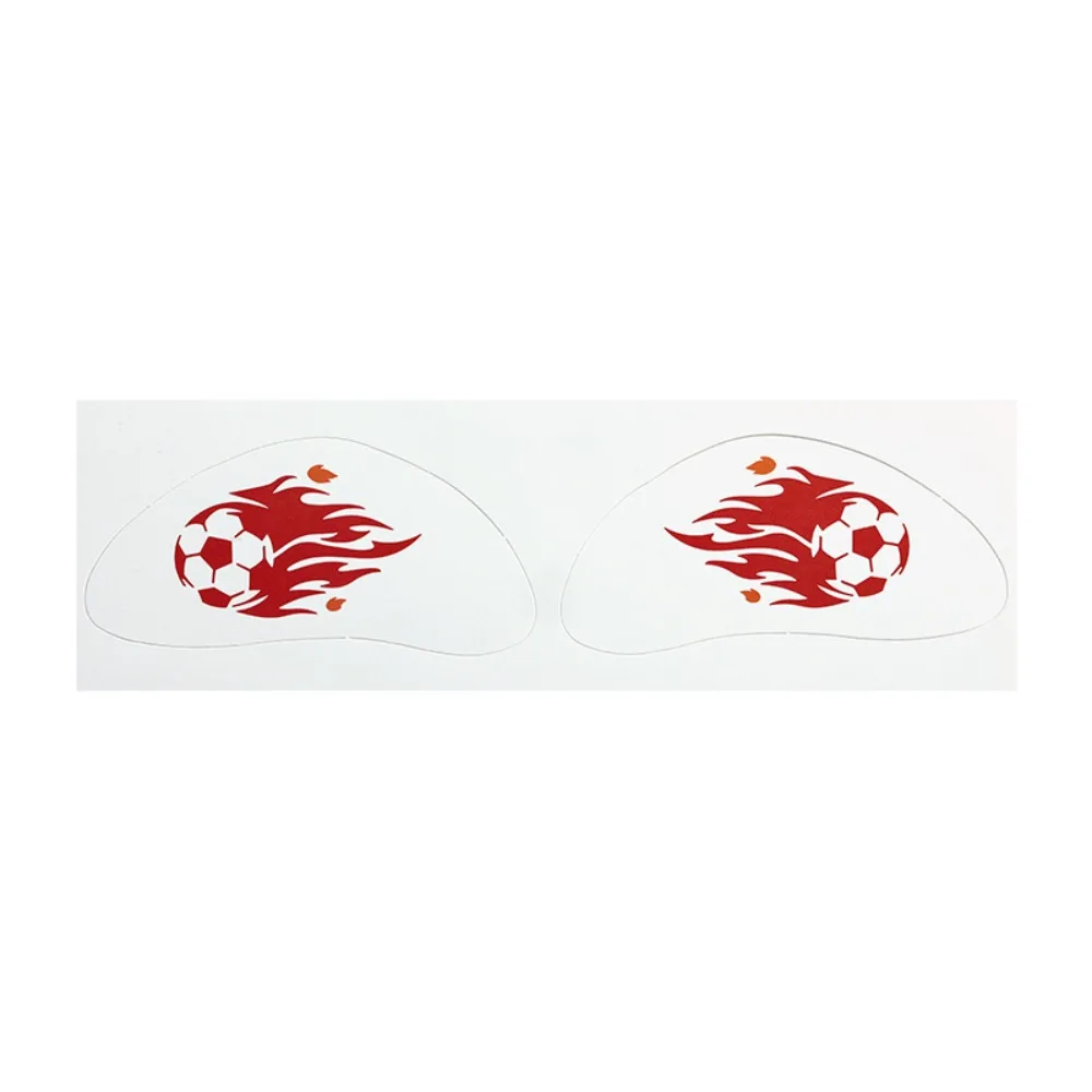 Water Transfer Decals Soccer Freckles Face Tattoo Instant Waterproof Football Temporary Tattoos Fake Long Lasting