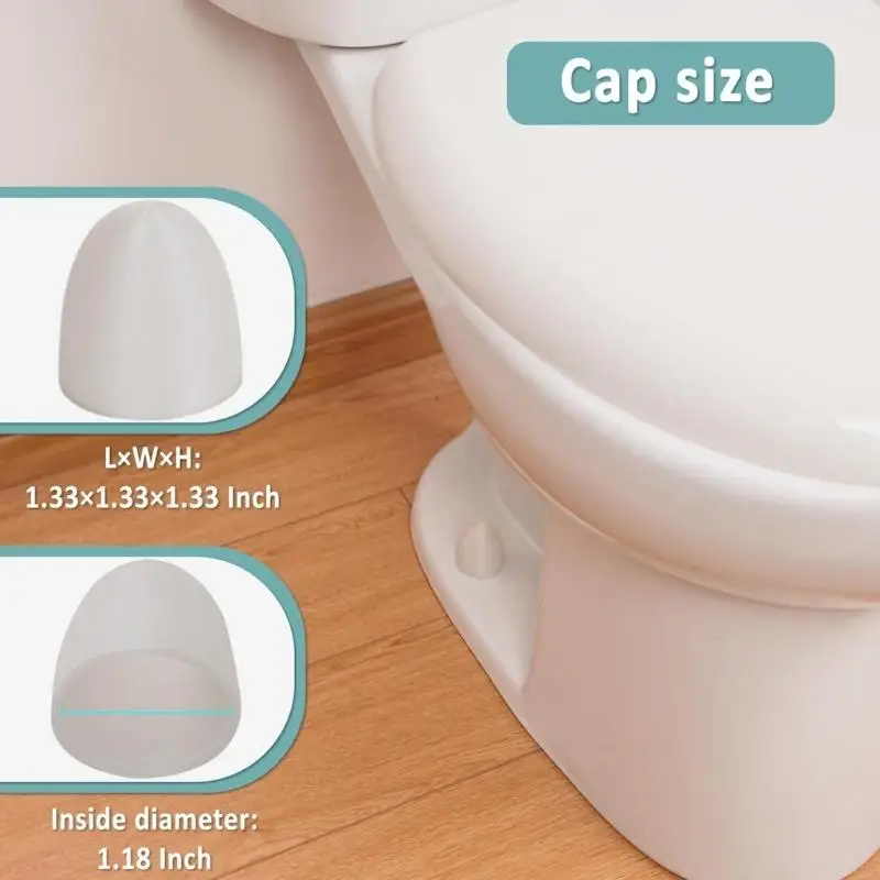 

2025 New 4pcs Toilet Bolt Covers for Elderly Night Safety in RVs Settings