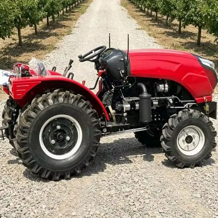 

Customized High-speed Cultivator, Dual CE/EMC Certified, All-terrain Four-wheel Rotary Tiller, Wheeled Tilling Equipment
