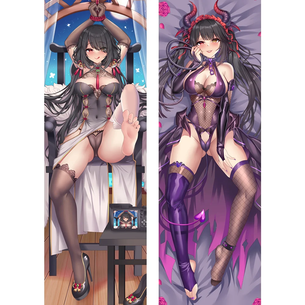 

DATE A LIVE Anime Dakimakura Pillowcase Tokisaki Kurumi Home Bedding Hugging Body Pillow Cover Case