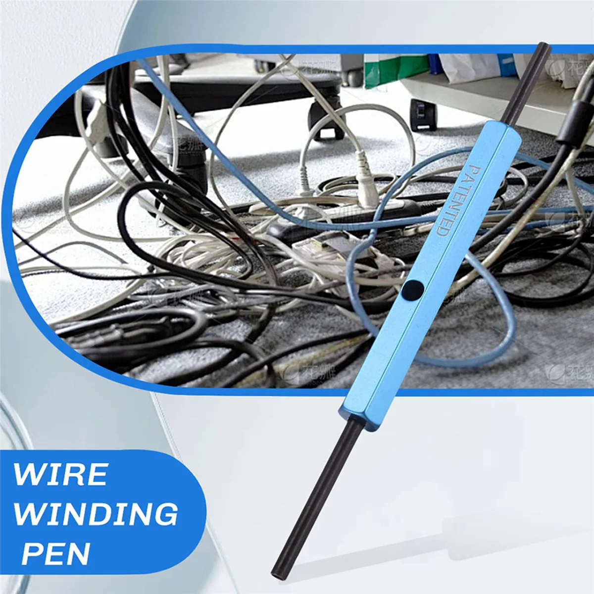 

ABIY-New Durable Wire Wrap Hand Tools Wsu-30M Wire Wrap Strip Unwrap Tool For Awg 30 Cable Prototyping Wrapping