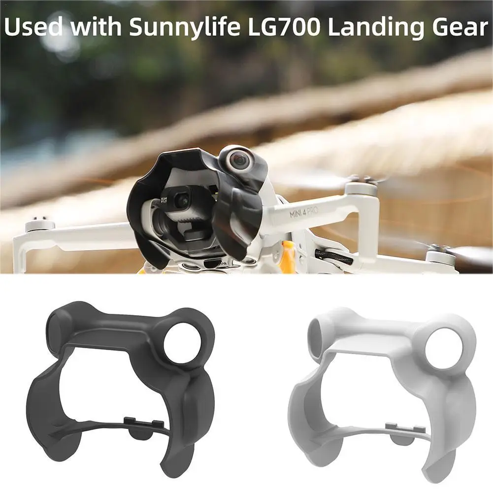 Lens Cover For DJI Mini 4 Pro Drone Gimbal Lens Cap Hood Sunhade Anti-Scratch Camera Guard Protector Cover For Mini 4 Pro Access